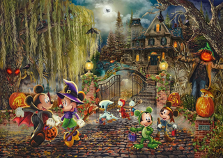 Disney - Mickey & Minnie Halloween Fun Puzzel (1000) - De Dondersteen