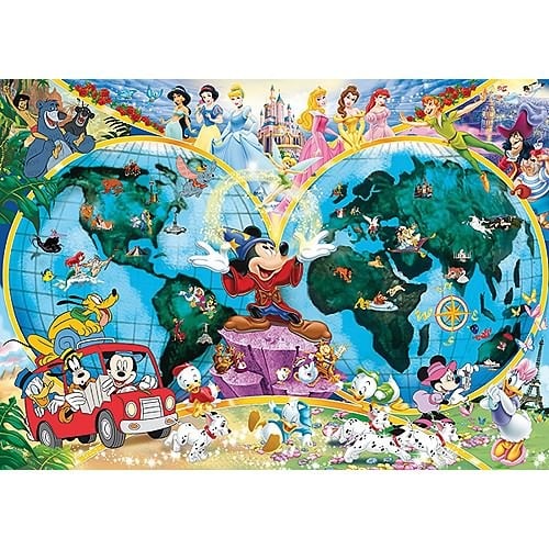 Disney's Wereldkaart (1000) - De Dondersteen