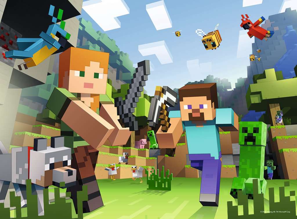 Ravensburger Puzzle Minecraft