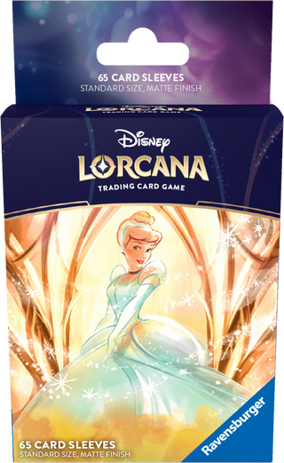 Disney Lorcana Card sleeves - Cinderella - De Dondersteen