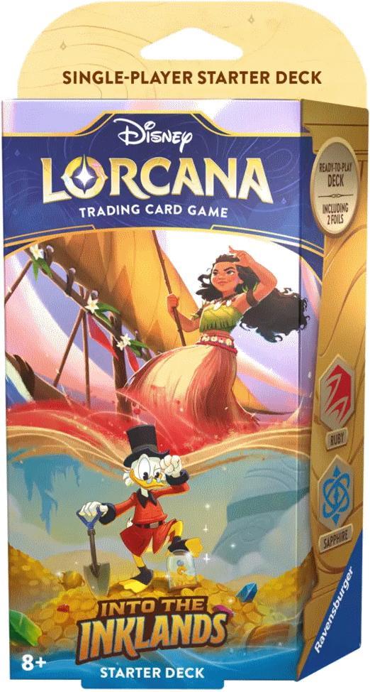 Disney Lorcana TCG - Into the Inklands - Starter deck Moana & Scrooge McDuck