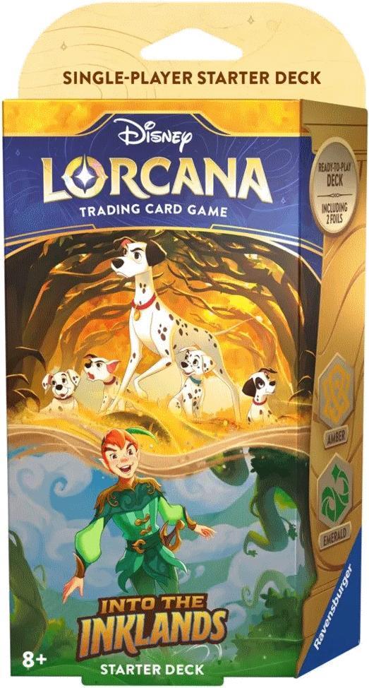 Disney Lorcana TCG -  Into the Inklands - Starter deck Pongo & Peter Pan
