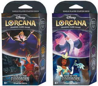 Disney Lorcana TCG - Rise of the Floodborn alle 2 Starter Decks - De Dondersteen