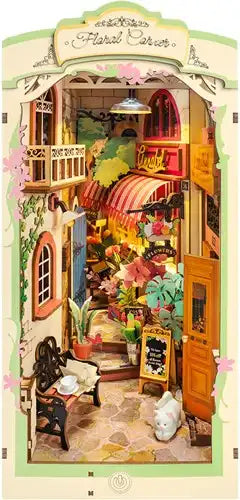 Robotime Book Nook Floral Corner