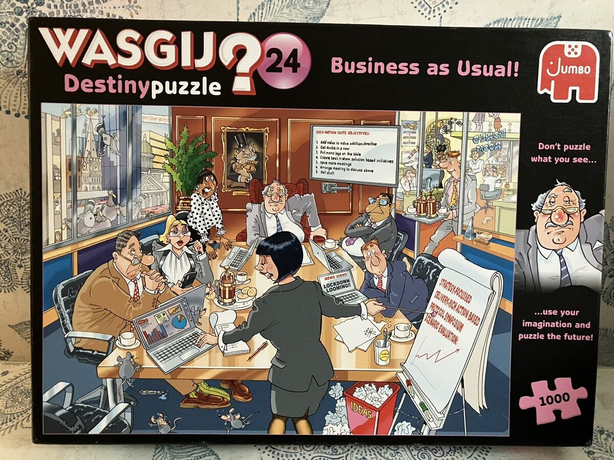 Wasgij Destiny 24 - Business as Usual! (1000) - De Dondersteen