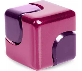 CUBE SPINNER - pink & purple