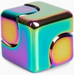 CUBE SPINNER - multicolor metallic