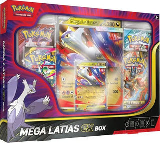 Pokémon Mega Latias EX box (includes a 3d card)