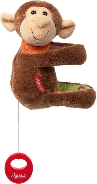 Sigikid Hanging Musical Monkey - De Dondersteen