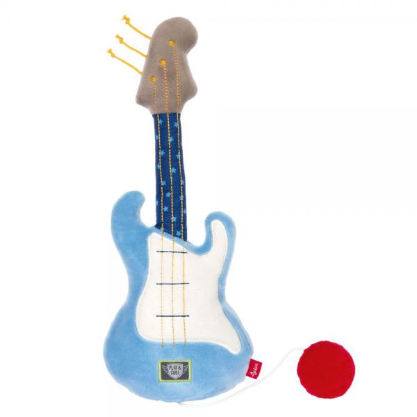 Rattle Guitar Blue Play & Cool - De Dondersteen