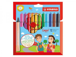 Stabilo Cappi 12pc Cardboard - De Dondersteen