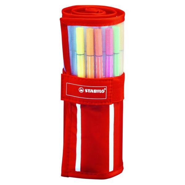 Stabilo Pen 68 Rollerset Met 30 Kleuren