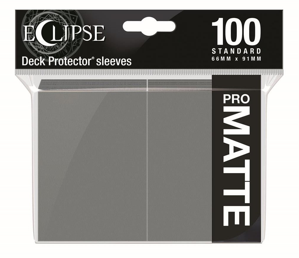 Standard Sleeves - PRO-Matte Eclipse - Smoke Grey (100 Sleeves)