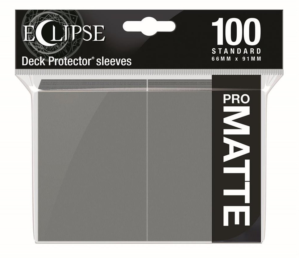 Standard Sleeves - PRO-Matte Eclipse - Smoke Grey (100 Sleeves)