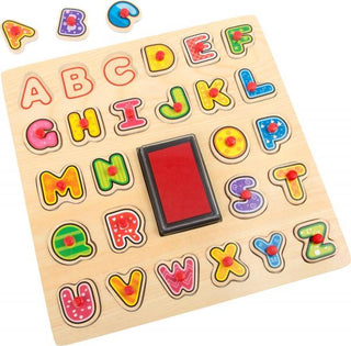 ABC Stamp & Puzzle - De Dondersteen