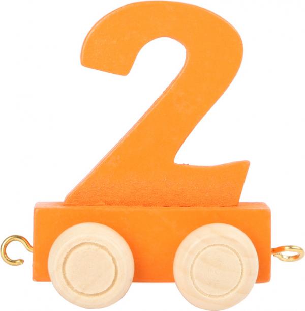 Coloured Numbers Train 2 - De Dondersteen