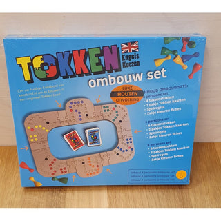 Keezbord Tokken ombouw set (Luxe houten uitvoering)