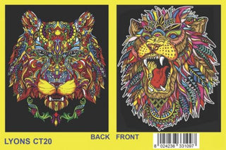 Colorvelvet Folder - Leeuwen - De Dondersteen