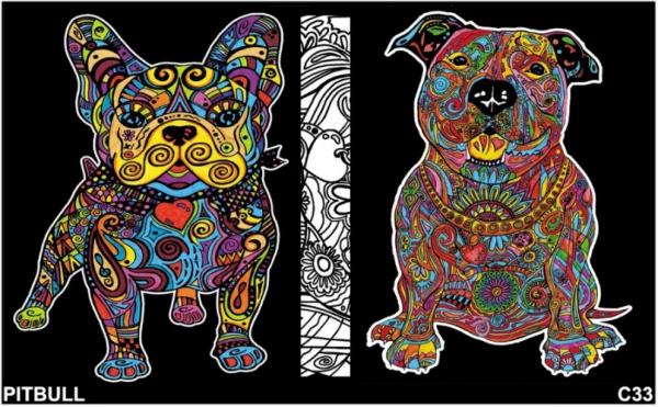 Colorvelvet Map - Pitbull