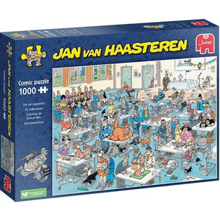 Jan van Haasteren - De kattenshow (1000) - De Dondersteen