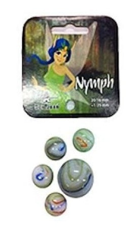 Knikkers - Nymph (20x16mm + 1x25mm) - De Dondersteen