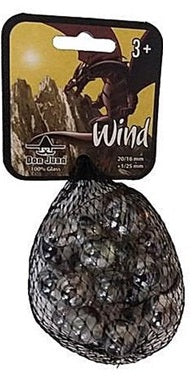 Knikkers - Wind (20x16mm + 1x25mm) - De Dondersteen