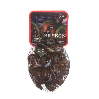 20+1 Kraken Knikkers (20x 16 mm en 1x 25 mm)