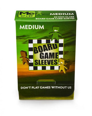 Board Game Sleeves Non-Glare Medium (57x89 mm) - De Dondersteen
