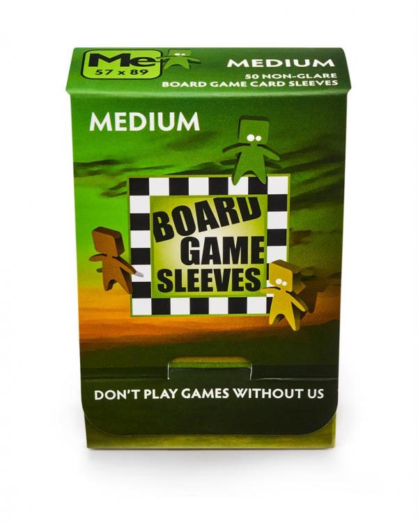 Board Game Sleeves Non-Glare Medium (57x89 mm)