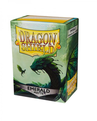 Dragon Shield Sleeves Matte Emerald - De Dondersteen
