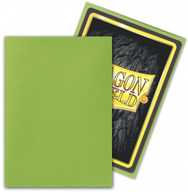 Dragon Shield Standard Sleeves Matte Lime