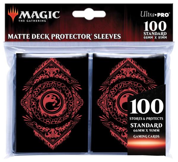 Sleeves MTG Mana 7 Mountain (100)