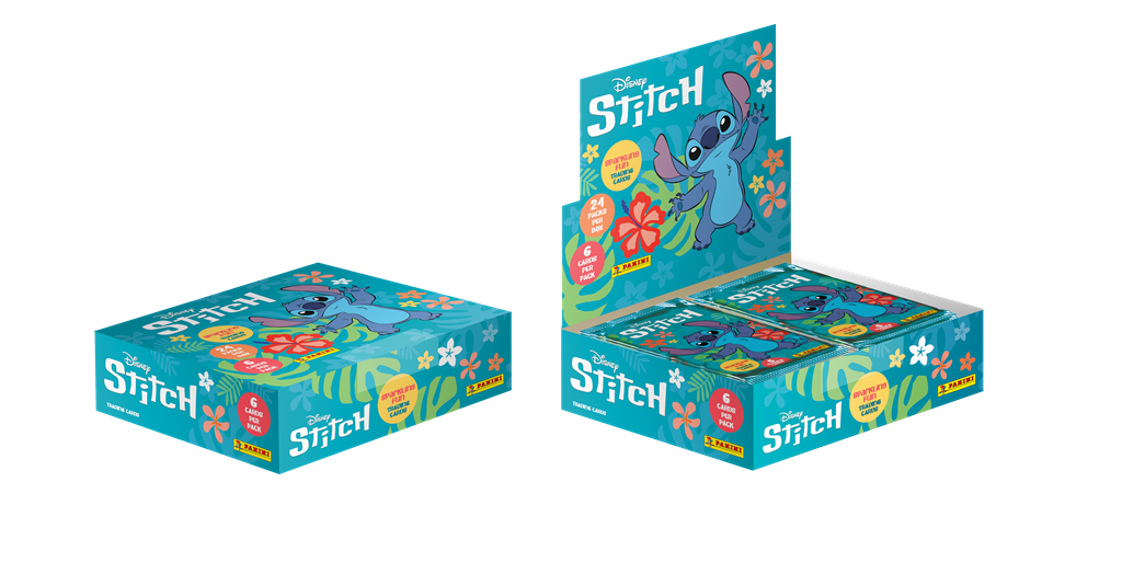 Stitch Trading Cards Booster