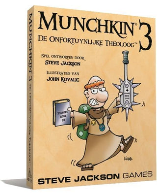 Munchkin - NL - 3 De onfortuynlijke Theoloog - De Dondersteen