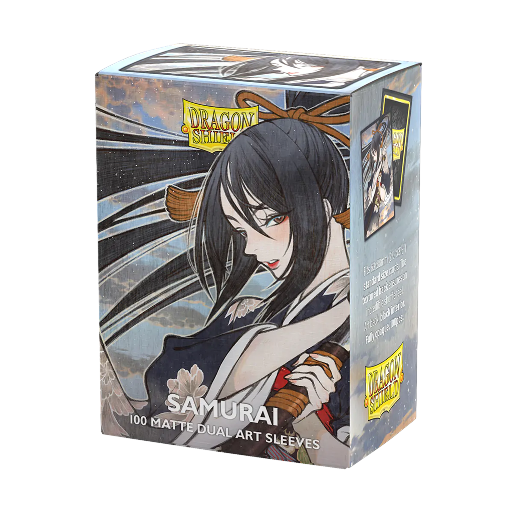 SLEEVES Dragon Shield Matte Dual Samurai (100) - De Dondersteen