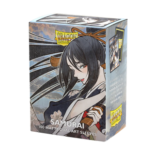 SLEEVES Dragon Shield Matte Dual Samurai (100) - De Dondersteen