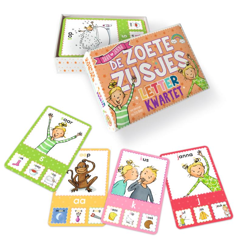 De Zoete Zusjes letterkwartet - De Dondersteen