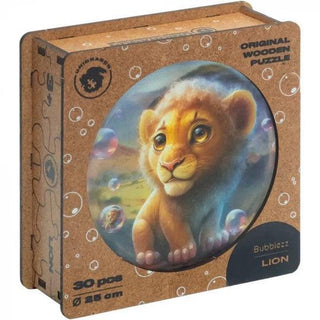 Unidragon Wooden Puzzle Bubblezz Lion - De Dondersteen