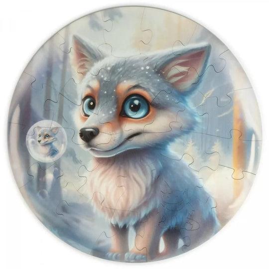 Unidragon Wooden Puzzle Bubblezz Wolf - De Dondersteen