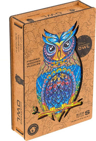 Unidragon Wooden Puzzle Charming Owl Royal Size