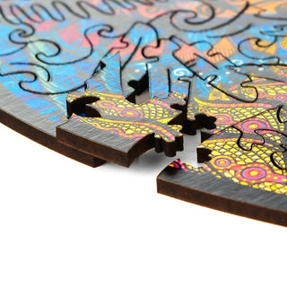 Unidragon Wooden Puzzle Charming Owl Royal Size - De Dondersteen