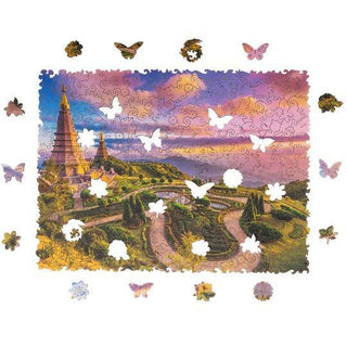 Unidragon Wooden Puzzle Chiang Mai M - De Dondersteen