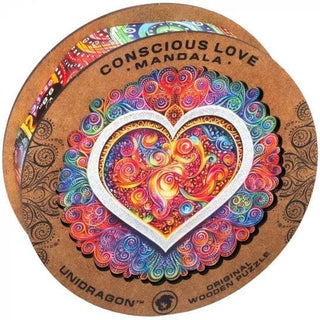 Unidragon Wooden Puzzle Conscious Love Royal Size - De Dondersteen