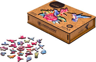 Unidragon Wooden Puzzle Elusive Colibri King Size - De Dondersteen