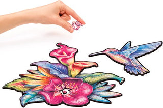 Unidragon Wooden Puzzle Elusive Colibri Royal Size - De Dondersteen