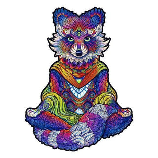 Unidragon Wooden Puzzle Emanating Racoon S - De Dondersteen