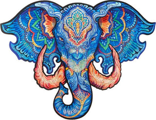 Unidragon Wooden Puzzle Eternal Elephant Royal Size - De Dondersteen