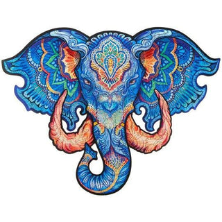 Unidragon Wooden Puzzle Eternal Elephant S - De Dondersteen