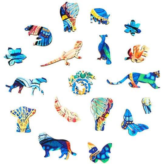 Unidragon Wooden Puzzle Eternal Elephant S