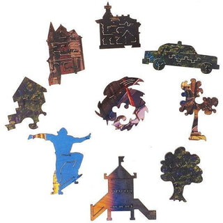 Unidragon Wooden Puzzle Evening Amsterdam S - De Dondersteen